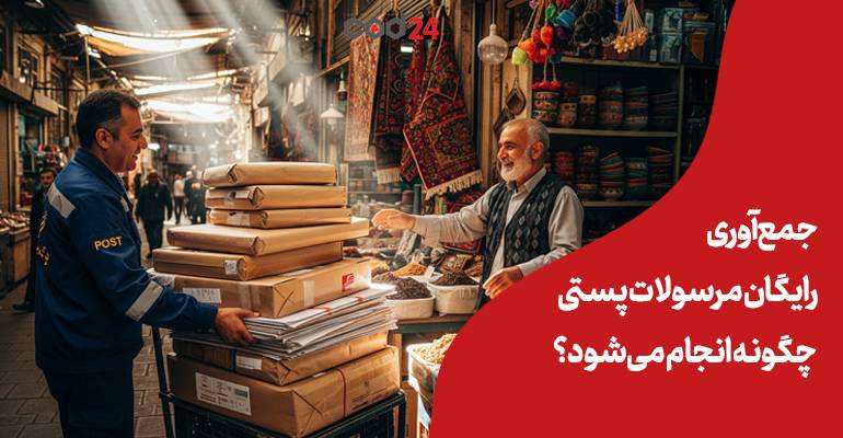 جمع آوری، ارسال پستی، هزینه ارسال، پنل پستی